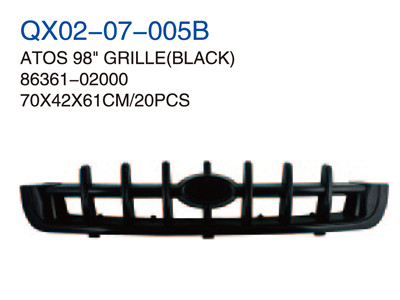 ATOS98"GRILLE BLACK