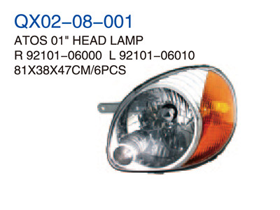 ATOS 01" HEAD LAMP