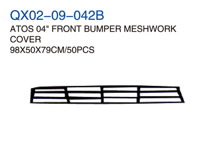 ATOS 04"FRONT BUMPER MESHWORK COVER