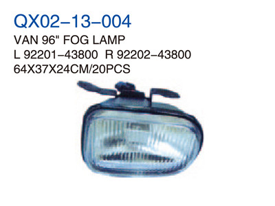 VAN 96"FOG LAMP   