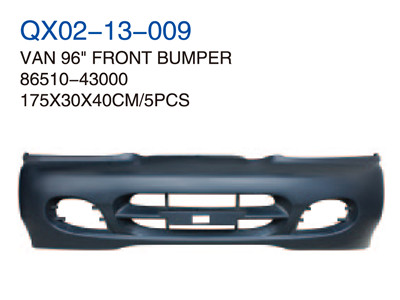 VAN 96"FRONT BUMPER