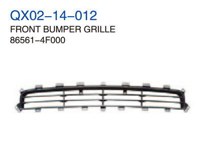 FRONT BUMPER GRILLE