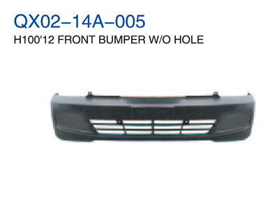 H100 12"FRONT BUMPER W/O HOLE