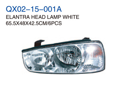 ELANTRA HEAD LAMP WHITE