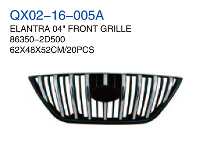 ELANTRA 04"  FRONT GRILLE