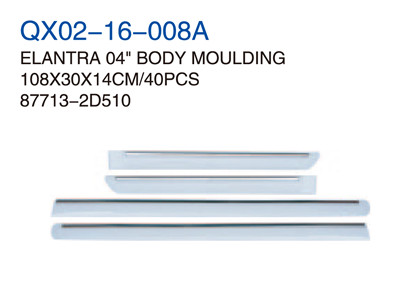 ELANTRA 04"BODY MOULDING