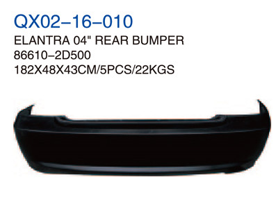 ELANTRA 04"REAR BUMPER