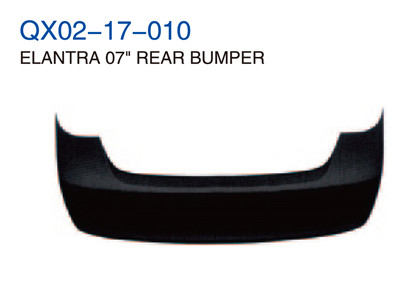 ELANTRA 07" REAR  BUMPER