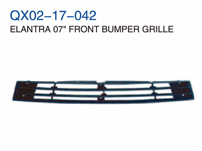 ELANTRA 07" FRONT BUMPER GRILLE