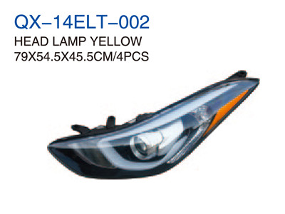 HEAD LAMP YELLOW