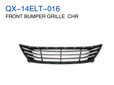 FRONT BUMPER GRILLE CHR