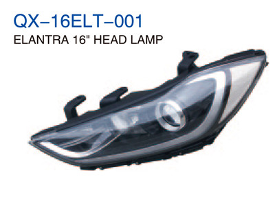 ELANTRA 16" HEAD LAMP