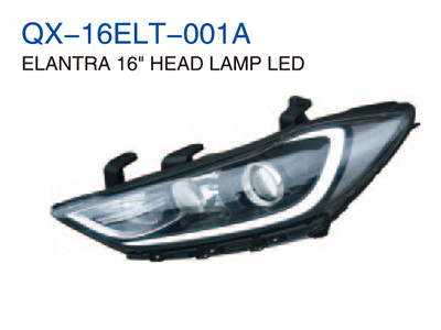 ELANTRA 16" HEAD LAMP LED