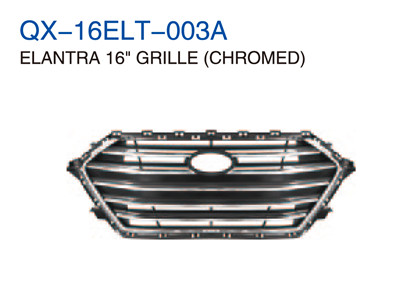 ELANTRA 16" GRILLE CHROMED