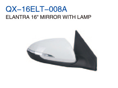 ELANTRA 16" MIRROR WITH LAMP