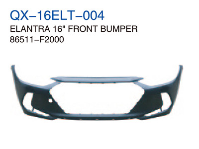 ELANTRA 16" FRONT BUMPER