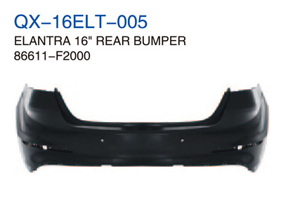 ELANTRA 16" REAR  BUMPER