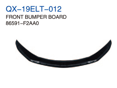 FRONT BUMPER BOARD