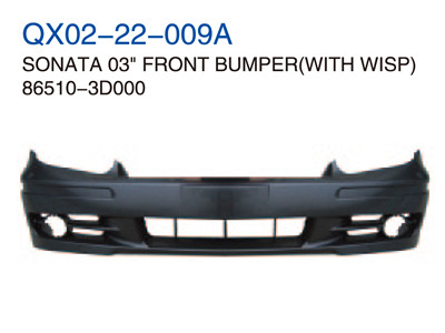 SONATA03"FRONT BUMPER WITH WISP