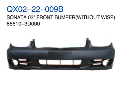 SSONATA03"FRONT BUMPER WITHOUT WISP