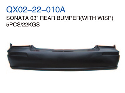 SONATA03"REAR BUMPER WITH WISP