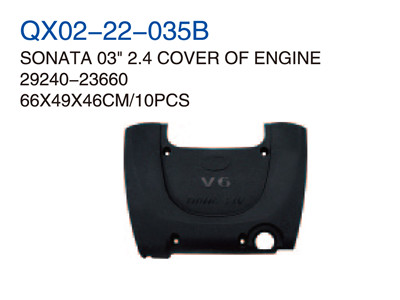 SONATA03" 2.4 COVER BOARD OF ENGINE