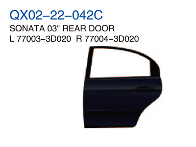 SONATA03 "REAR DOOR