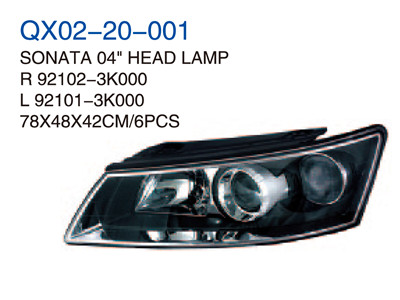 SONATA 04"HEAD LAMP