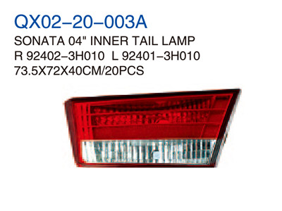 SONATA 04"INNER TAIL LAMP