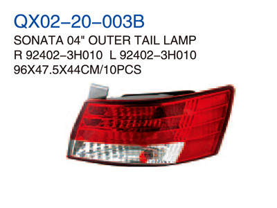 SONATA 04"OUTER TAIL LAMP