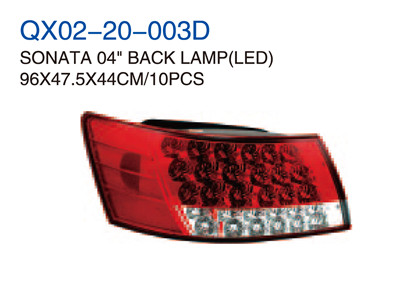 SONATA 04" BACK LAMP LED