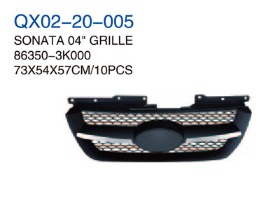 SONATA 04" GRILLE