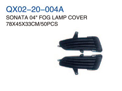 SONATA 04" FOG LAMP COVER