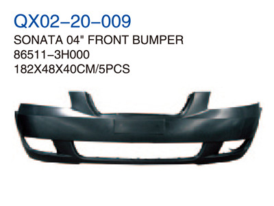 SONATA 04" FRONT BUMPER