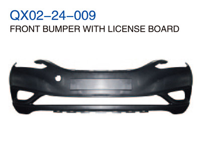 FRONT BUMPER WITH LICENSE BOARD