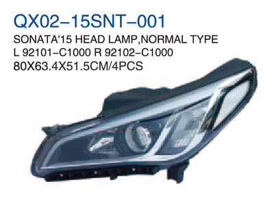 SONATA 15"HEAD LAMP NORMAL TYPE