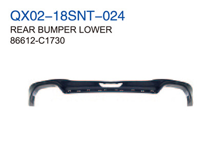 REAR BUMPER LOWER