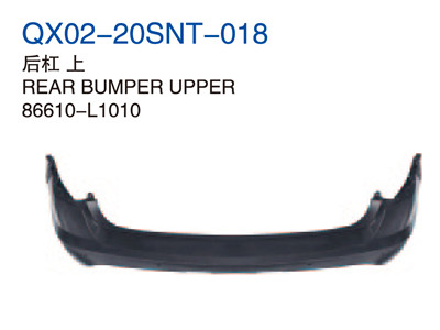 REAR BUMPER UPPER