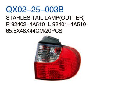 STARLES TAIL  LAMP OUTER