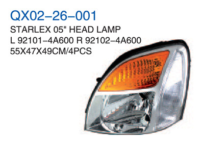 STARLES 05" HEAD LAMP