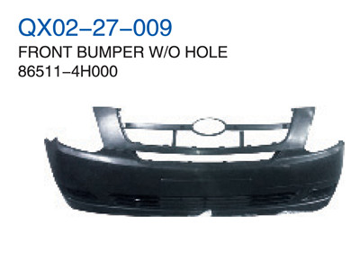 FRONT BUMPER W/O HOLE