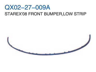 STARLES 08" FRONT BUMPER LOW STRIP