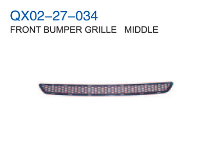 FRONT BUMPER GRILLE MIDDLE