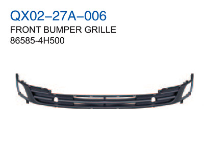 FRONT BUMPER GRILLE