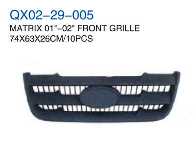 MATRIX 01"-02" FRONT GRILLE