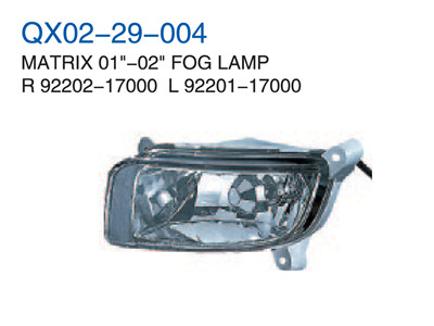 MATRIX 01"-02" FOG LAMP 