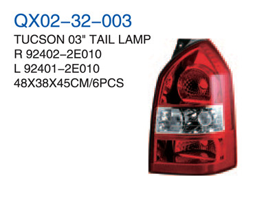 TUCSON 03"TAIL LAMP