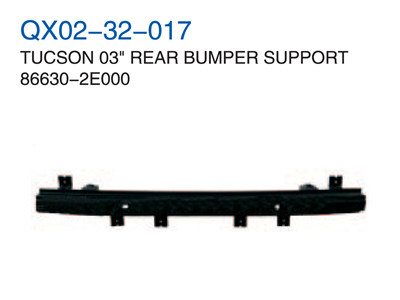 TUCSON 03" REAR BUMPER SUPPORT