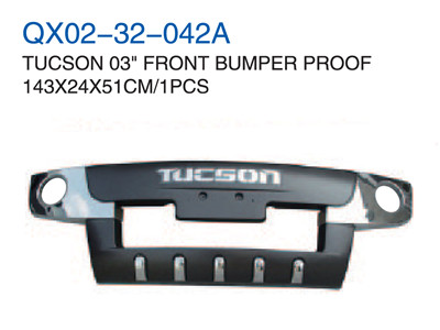 TUCSON 03" FRONT BUMPER PROOF