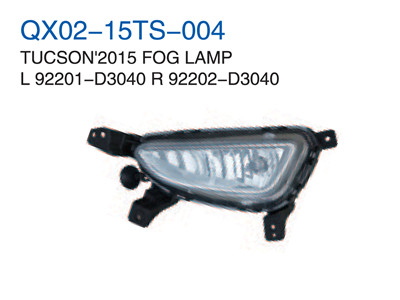 TUCSON 2015" FOG LAMP